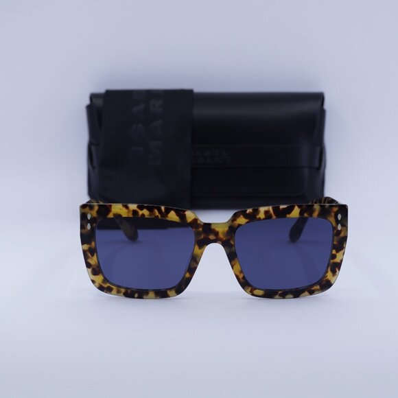 Final Price! Isabel Marant IM 0005/N/S 0EPZ KU Havana/Blue Sunglasses - Picture 3 of 11